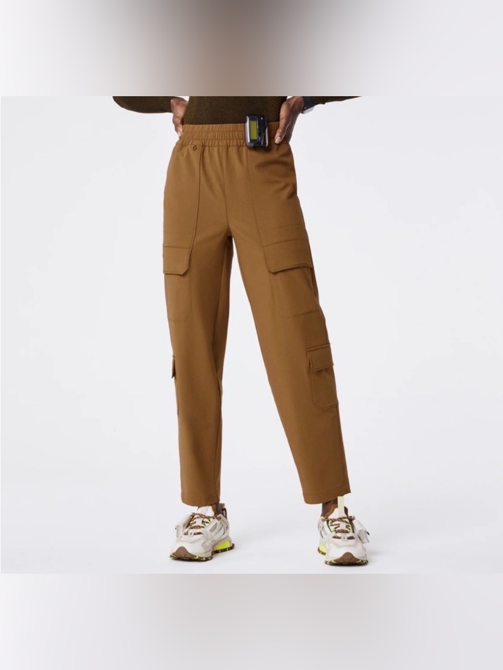 Figs Indestructible Barrel Leg Cargo Scrub Pants Earth Size XS